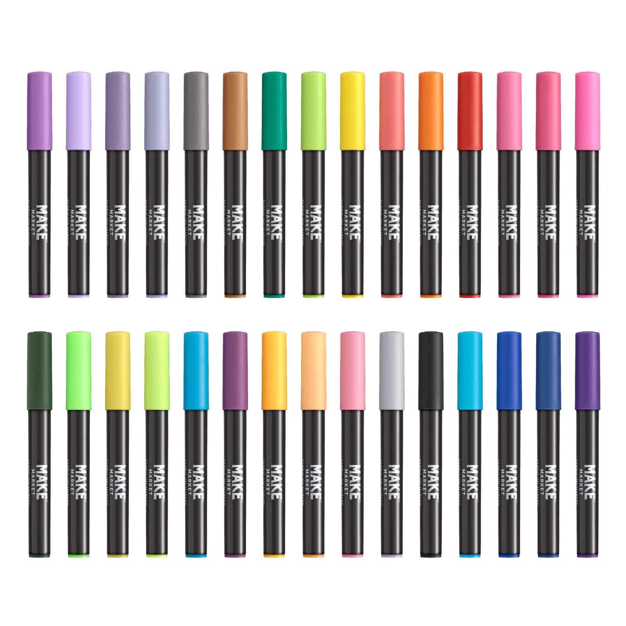 Chisel Tip Fabric Ink Markers by Make Market®